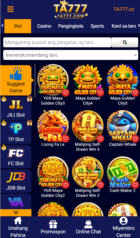 what are the bonuses and promotions at Ta777